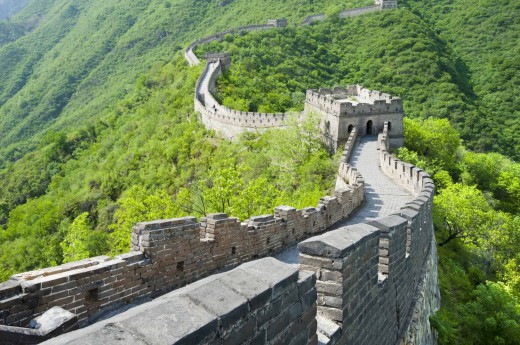 Velká Čínská zeď.