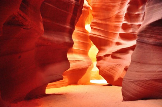 Antelope canyon.