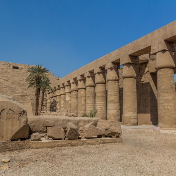 Chrámová ohrada Amun-Re.