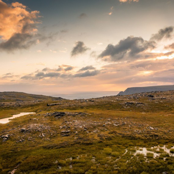 Výběžek Knivskjellodden.