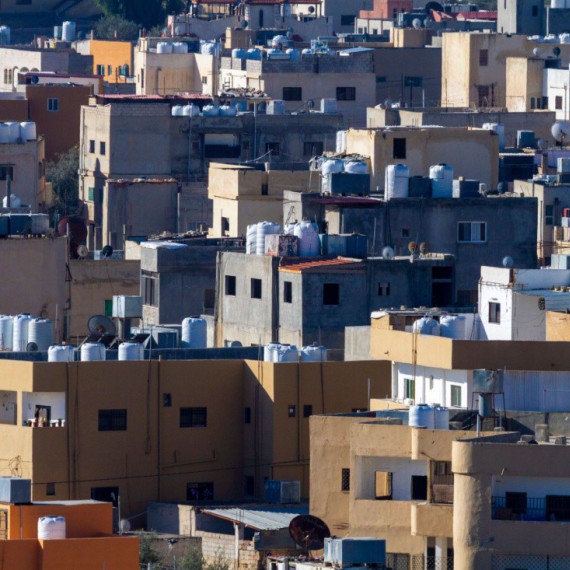 Obytná část města Madaba.