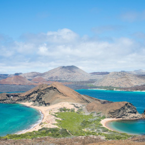 Výhled na ostrov Marchena.