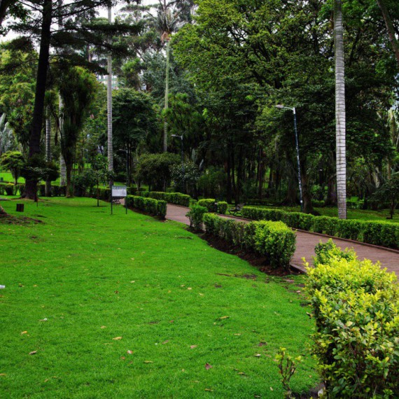 Park 93 ve městě Bogota..