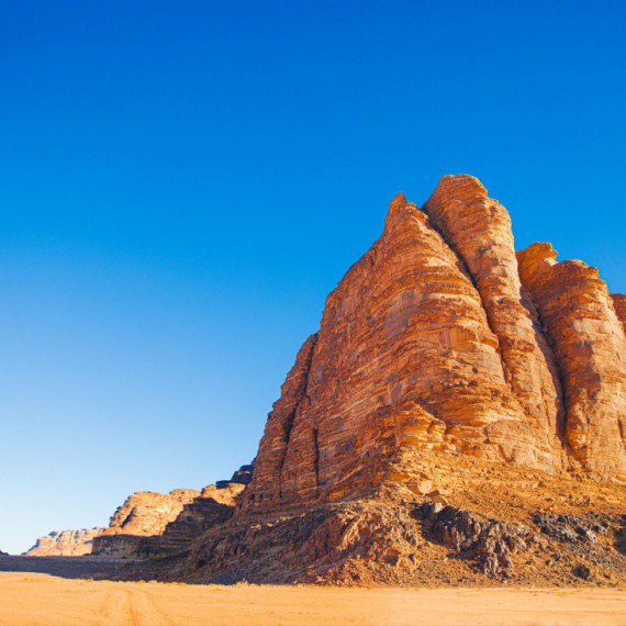 Skalní útvar Sedm pilířů moudrosti.