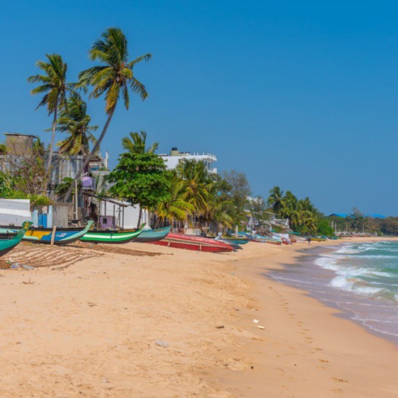 Pobřežní město Trincomalee.