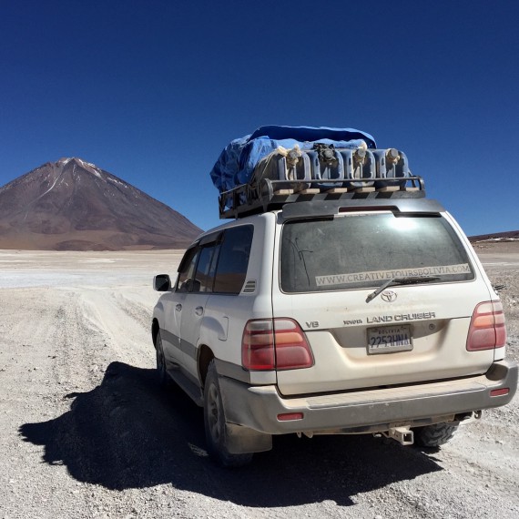 na hranici Bolívie a Chile