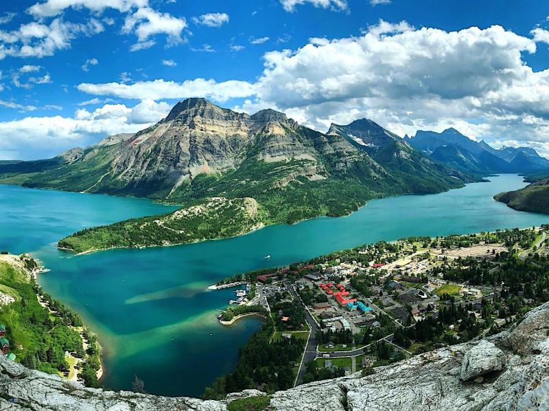 Waterton-Glacier International Peace Park.