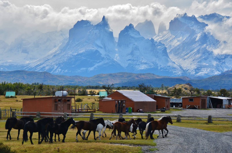 Před výstupem na Torres del Paine