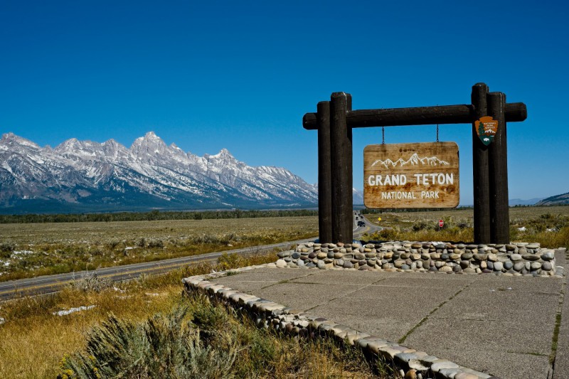 Nádherné pohledy v NP Grand Teton.