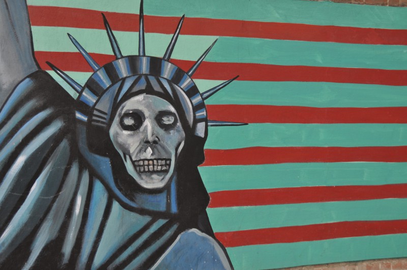 Budova bývalé americké ambasáy nabízí svojské umění