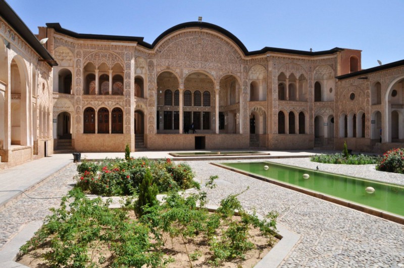 Domy perských obchodníků v Kašanu