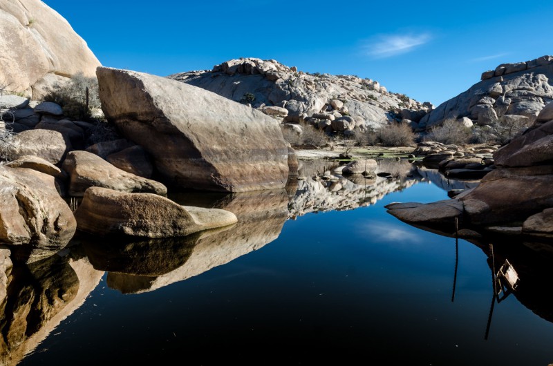Barker Dam Trail.
