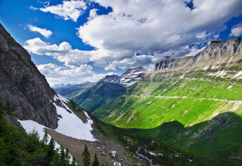 Going To The Sun Road.