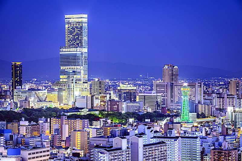 Abeno Harukas, nejvyšší stavba Japonska.