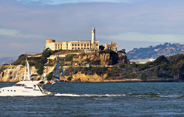 Ostrov Alcatraz.