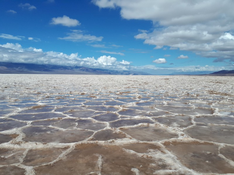 Badwater Basin Salt Flats Trail.