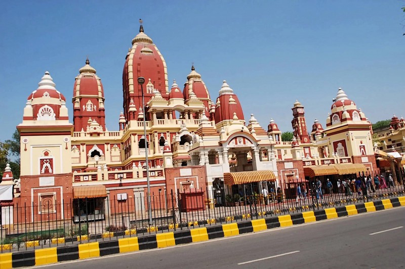 Hinduistický chrám Birla Mandir.