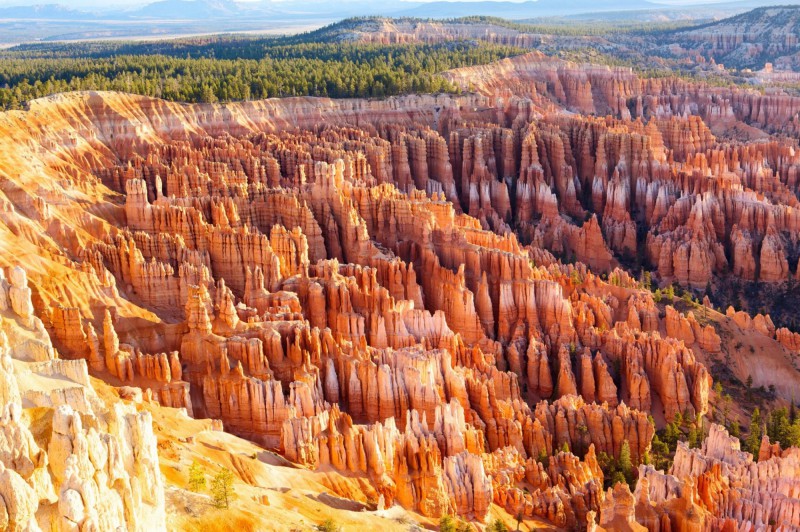 Nároní park Bryce kaňon.