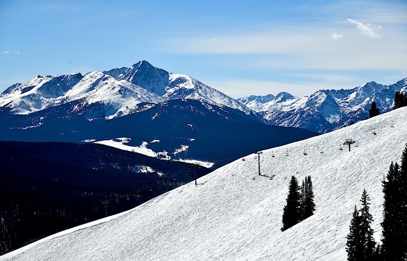 Zimní středisko Cerro Castor.