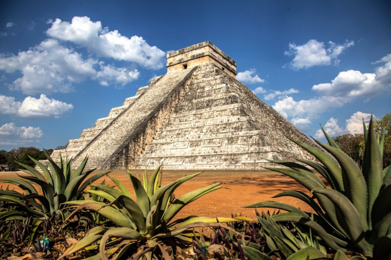 Kukulkánova pyramida - dominanta Chichén Itzá.