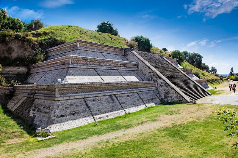 Pyramida v Cholula.