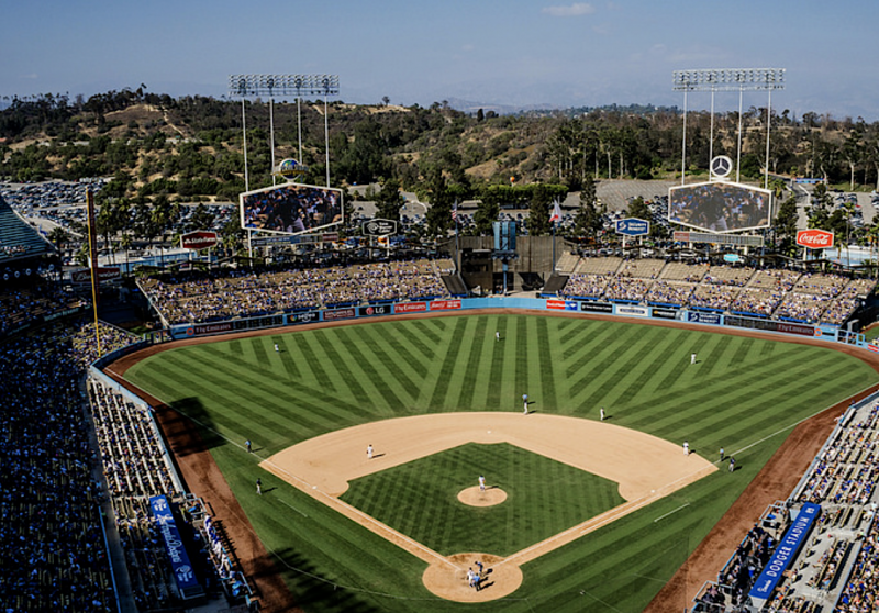 Dodger stadion.