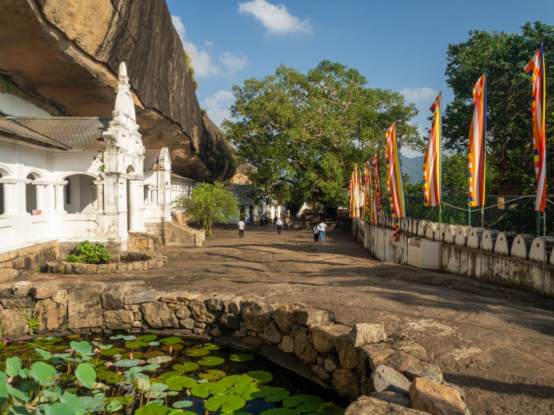 Jeskynní chrám Dambulla.