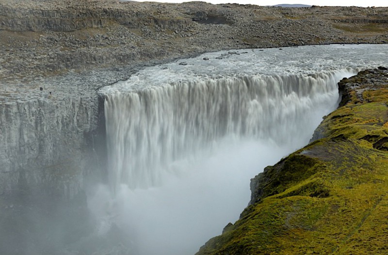 Vodopád Dettifoss.