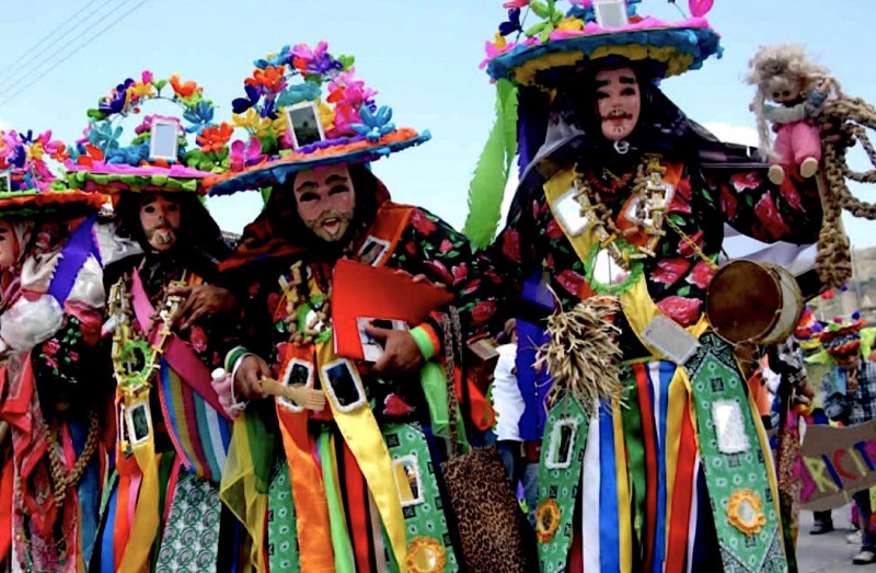 Mexický karneval.