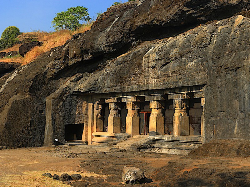 ostrov Elephanta.