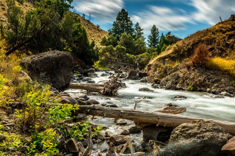 Firehole Canyon Road.