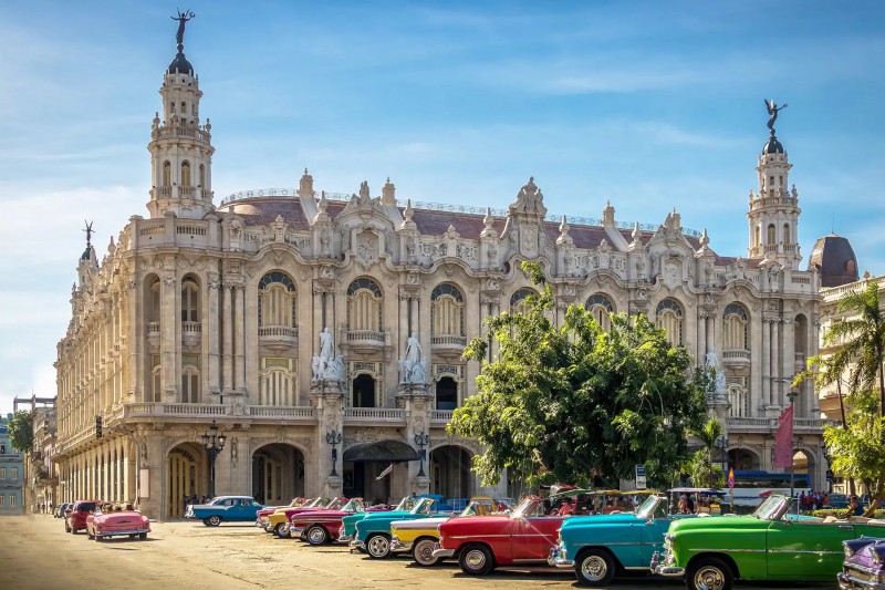 Gran Teatro v Havaně.