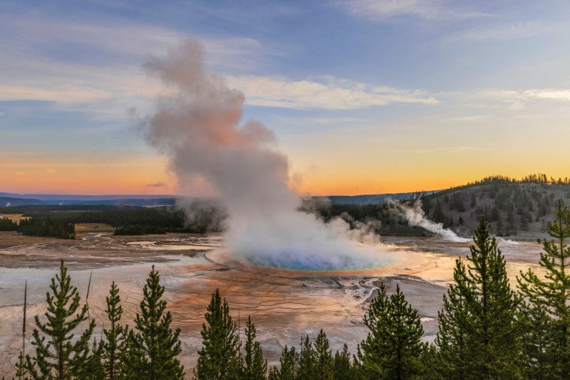 Grand Prismatic Spring.