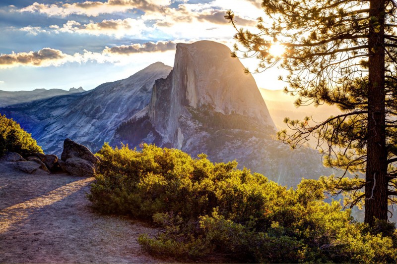 Half Dome Trail.