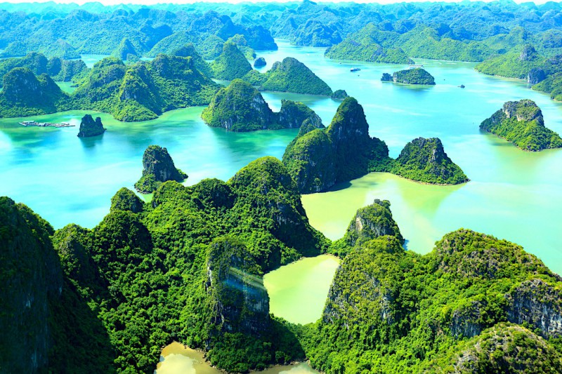Halong Bay.