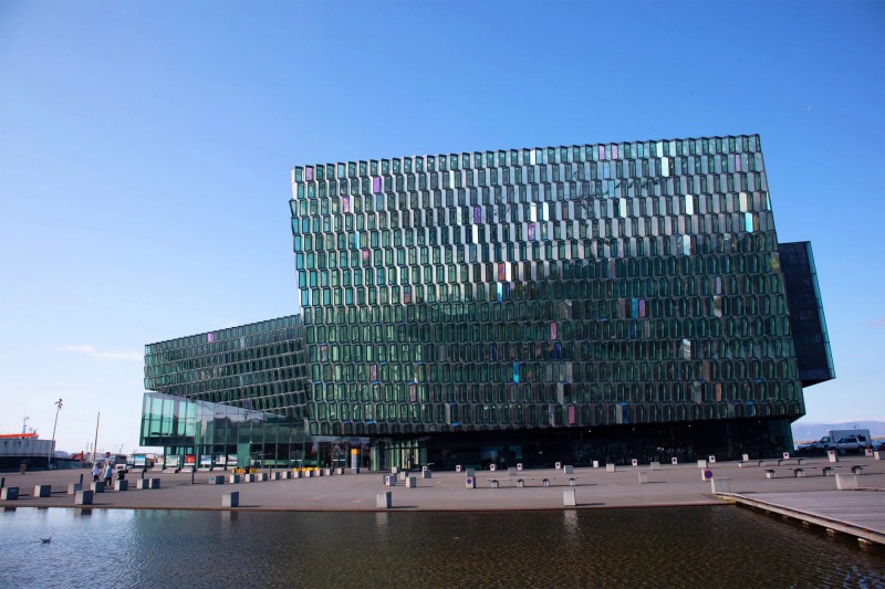 Harpa Music Hall & Conference Center.