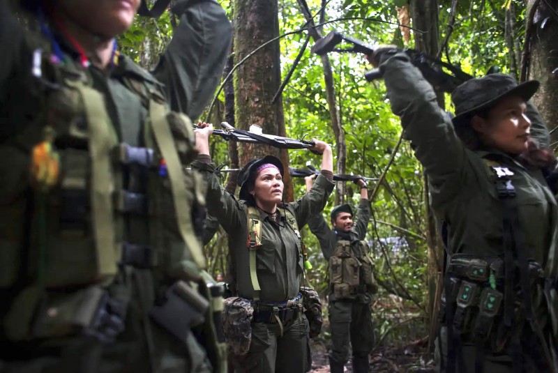 Levicové hnutí FARC.