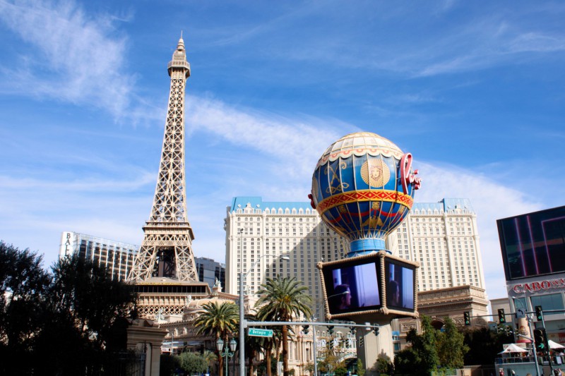 Hotel Paris v Las Vegas.