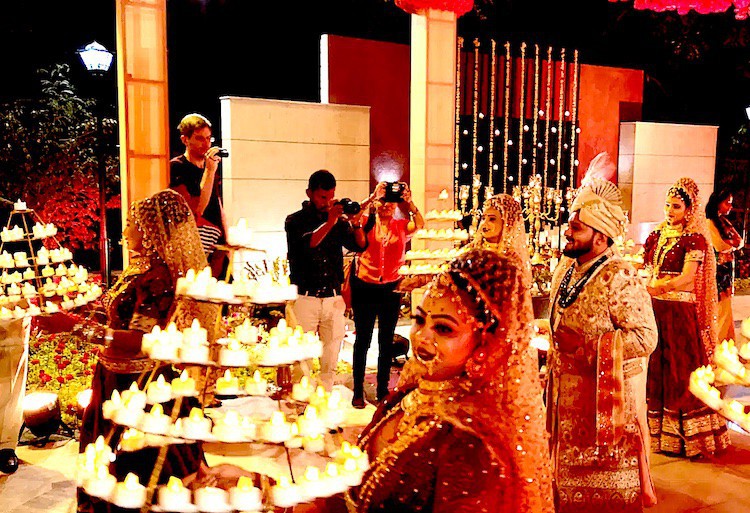 Indická svatba.