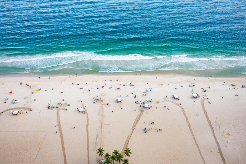 Pláž Ipanema.