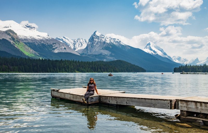 CK SEN v národním parku Banff.