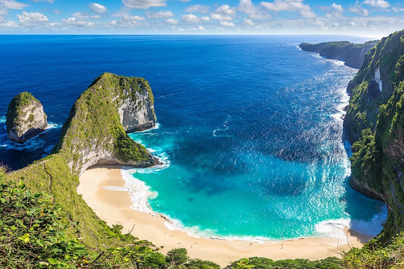 Pláž Kelingking  Nusa Penida 