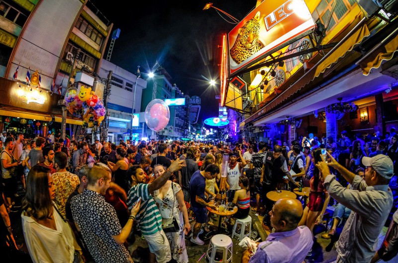 Khao San Road.