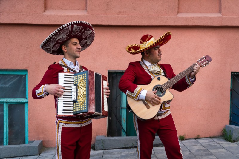 Kapela Mariachi.