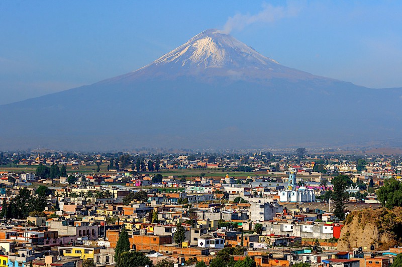Mexico City, hlavní město Mexika.