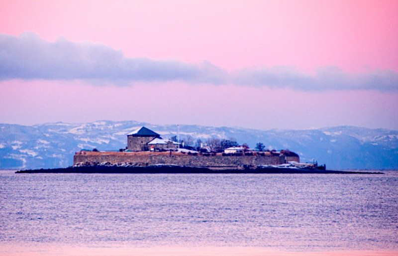 Ostrov Munkholmen.