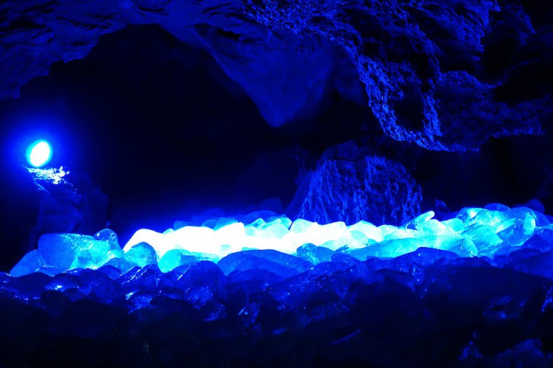 Narusawa Ice Cave.