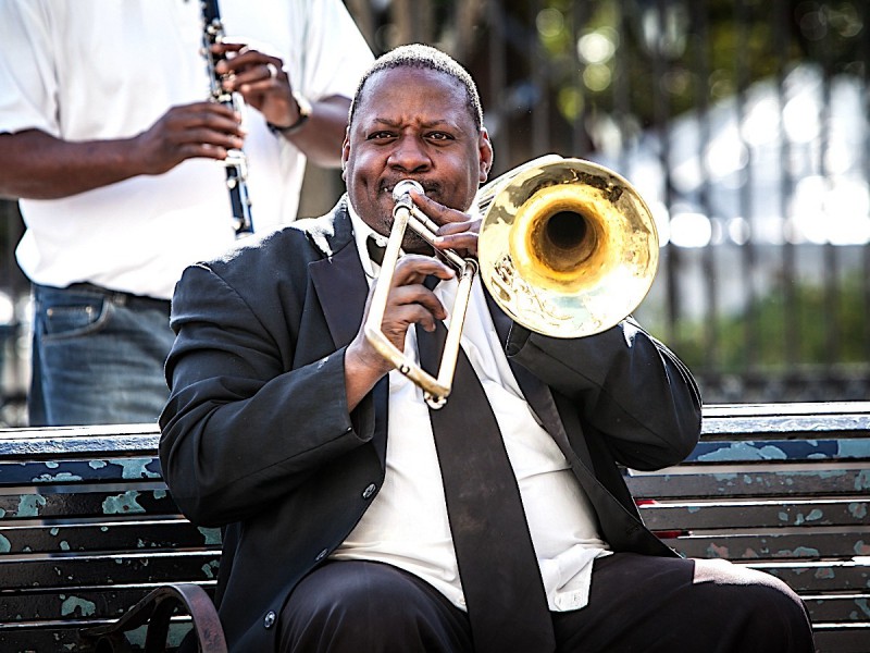 New Orleans jazz man.