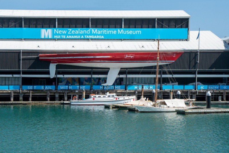 Novozélandské námořní muzeum v Aucklandu.