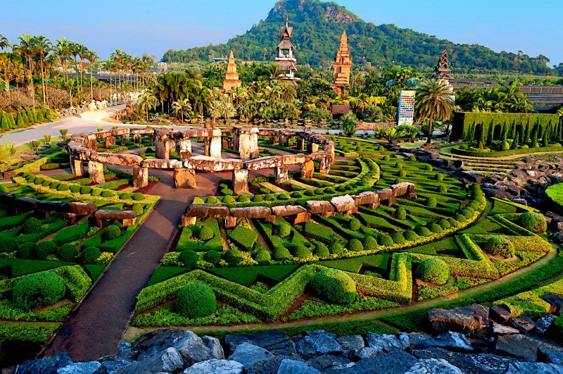 Botanická zahrada Nong Nooch.